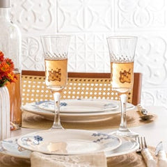 Taça de vidro Champange Lirio 195ml Nadir