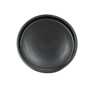 Prato de Sobremesa Reto Fosco Argila 16cm G.A CERÂMICA ARTISTICA