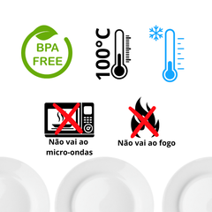 Prato Fundo de Melamina - A Gourmet