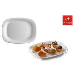 Prato Retangular Grangusto Vidro Temperado Glob Imports