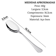 Colher de Sobremesa Búzios Hercules