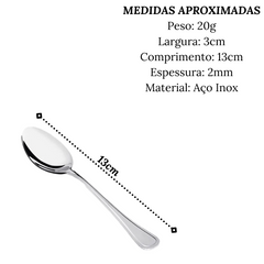 Colher de Chá Buzios 13cm Hercules