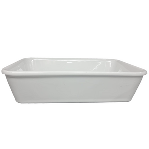 Travessa Refrataria Bake Pequena Branca 1L Oxford