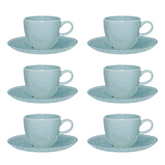 6 Xicara de Chá Blue Bay - A Gourmet