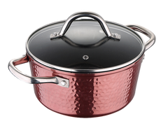 Caçarola Com Tampa Saphire 1,6L Rose Glob Imports