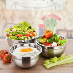 Tigela em Aço inox Medidora German - A Gourmet