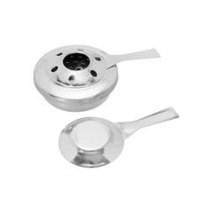 Rechaud Oval em Porcelana Com Queimador e Suporte 1,5L Dynasty