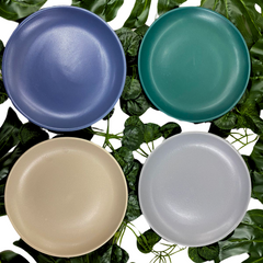 Prato Sobremesa Bono Cerâmica 19cm Verde Bono