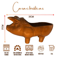 Porco Barro Grande 1,5L Motta