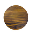 Tabua Redonda Madeira Teca Lisa 25cm