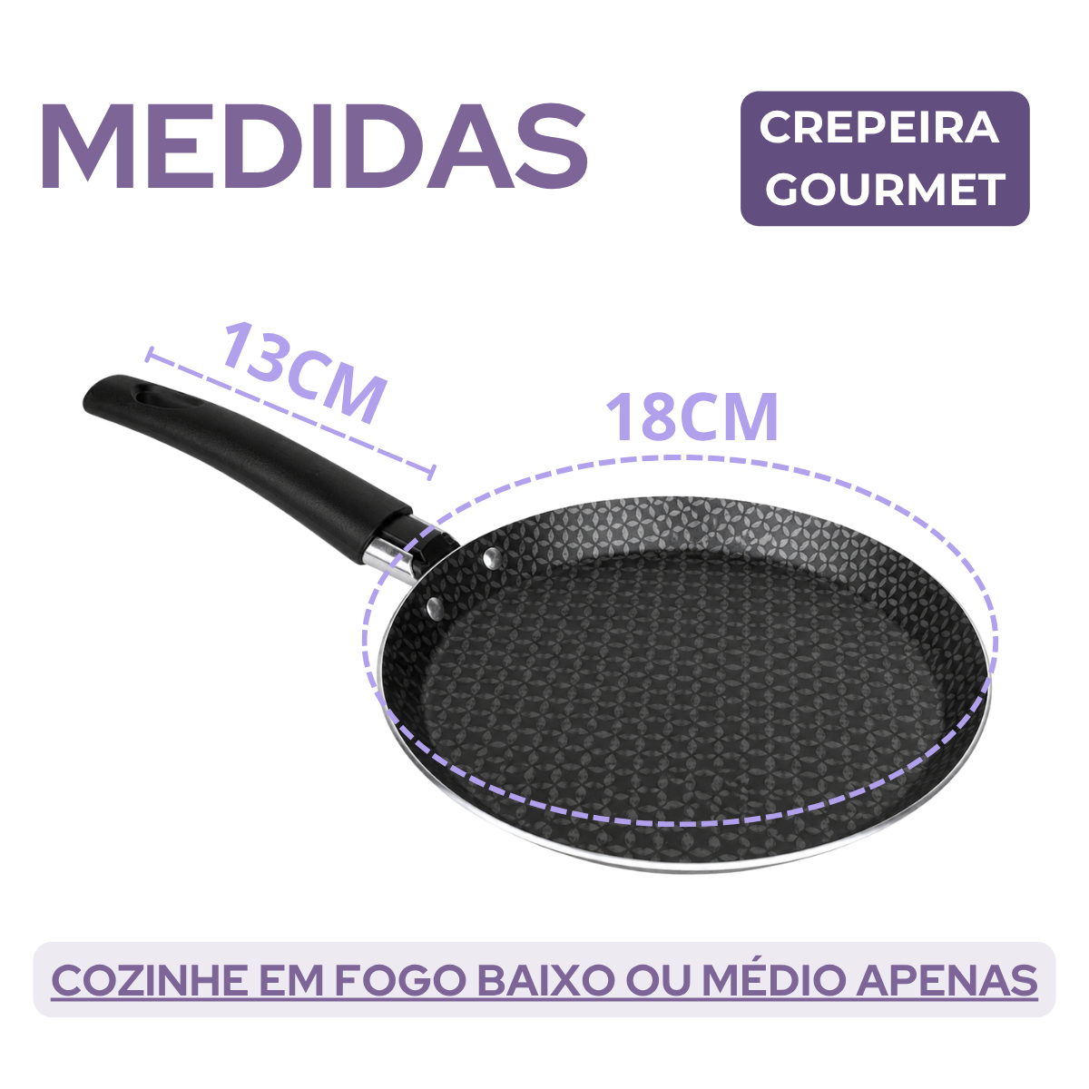 Panquequeira Multiflon 18cm