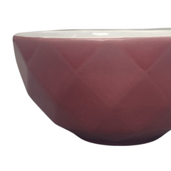 Tigela Bowl de Porcelana Vinho 540ml Etilux