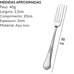 Garfo de Mesa Classique Hércules A Gourmet