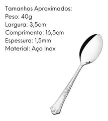 Colher De Sobremesa Classique Hercules Hercules