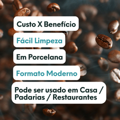 Caneca Porcelana 150ml BelaVista