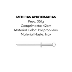 Chaira Mundial 10 em Aço Inox Hercules