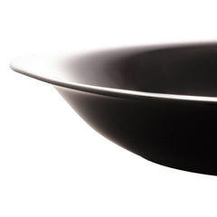 Prato Fundo Carine Noir Luminarc Preto Vidro Temperado Day Home