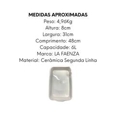 Assadeira Retangular Segunda Linha N5 - A Gourmet