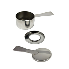 Fogareiro Espiriteira em Aço inox 16cm Alissan