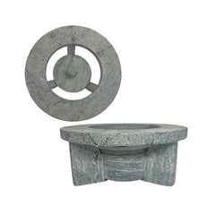 Fogareiro M 21cm Em Pedra Sabão Val Pedra Sabão