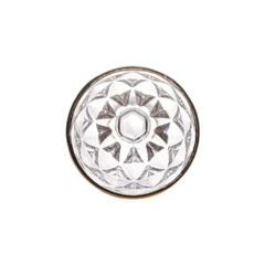 Taça Licor de Vidro Com Filete de Ouro Lyor