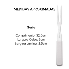 Conjunto Churrasco 5 Peças Master Line Mundial Hercules