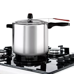 Panela de Pressão Aluminio Polida 10L Arary