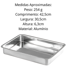 Assadeira Alta Retangular Nº03 6,1 Litros Arary