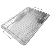 Assadeira retangular com grelha N3 Arary