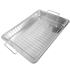 Assadeira retangular com grelha N3 Arary