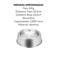 Forma Ballerine em Aluminio N25 Arary