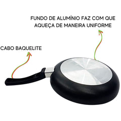 Frigideira em Aluminio Araflon N26 Arary