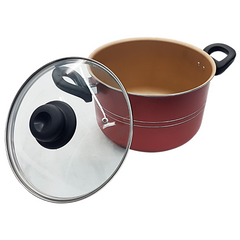 Caçarola Premium Cereja N°20 Antiaderente de Aluminio 4L Arary