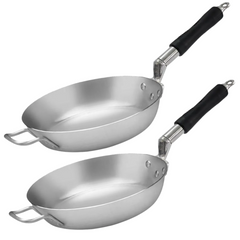 Frigideira Hotel em Aluminio N34 Com Cabo Baquelite ABC