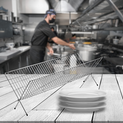 Secador de 36 Pratos Hotel em Aluminio ABC