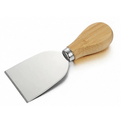 Espátula Reta Para Queijo Com Cabo de Madeira Mimo Style