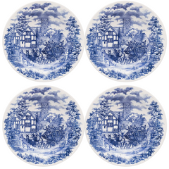 Prato Fundo Donna Cena Inglesa Cerâmica Oxford Oxford