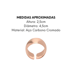 Anel de Guardanapo Bronze Mimo Style