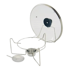 Rechaud Preto Redondo Aluminio 6 Litros C/ Tampa Vidro A Gourmet