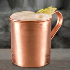 Caneca Moscow Mule Lisa Inox Bronze 450ml Mimo Style