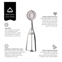 Pegador de Sorvete em Aço Inox Mimo Mimo Style