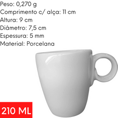 Xicara de Chá Moca C/ Cabo Sem Pires ATLAS