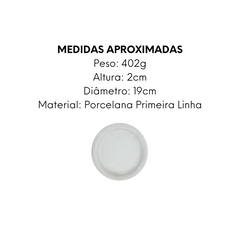 Prato de Sobremesa Pequi 19cm Primeira Linha - A Gourmet