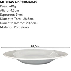 Kit 50 Prato de Massa Bauru Personalizado - A Gourmet