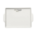 Kit 50 Bandeja Retangular P Tartine Porcelana