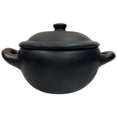 Caçarola de Barro Preto Capixaba 5 Litros N4 Artesanato Vilas Boa
