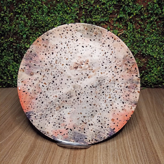 Prato Raso Terrazzo 26cm de Cerâmica Oxford