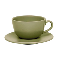 Xicara de Chá Oliva Com Pires 200ml Oxford Oxford