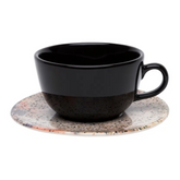 Xicara de Chá Com Pires Terrazzo de 200ml Oxford