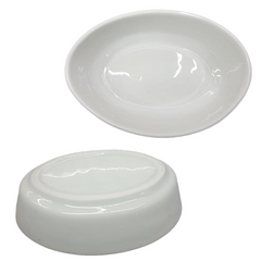 Travessa Oval em Porcelana 400ml BelaVista